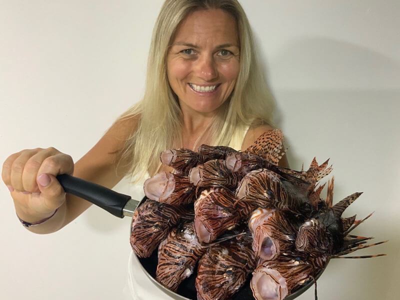 Cooking Lionfish