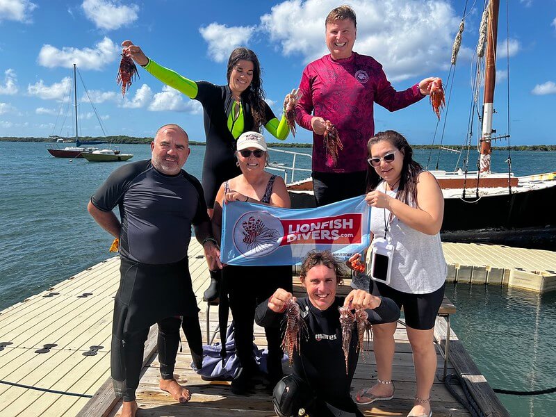 Lionfish Divers Supporters in Aruba