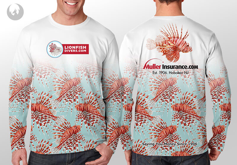 LionfishDivers.com rashguard